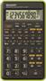 Calculator, scientific, 146 functions, SHARP "EL-501TBGR", black-green