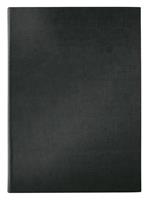 Menu holder, A4, hard cover, SIGEL, black