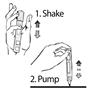Chalk marker, liquid, round tip, 1-2 mm SIGEL, black