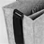 Desk-sharing bag, with shoulder strap, L size, 50x28x15 cm, SIGEL 