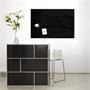 Magnetic glass board, 60x 40 cm, SIGEL,  