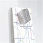 Magnetic glass board, 120x90 cm, SIGEL 