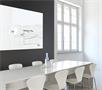 Magnetic glass board, 150x100 cm, SIGEL 