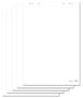 Flipchart paper, plain, 68x99 cm, 5x20 sheets, SIGEL