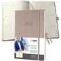 Diary, A5, weekly, 2025, hard cover, SIGEL 