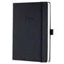 Diary, A5, daily, 2026, hard cover, SIGEL "Conceptum", black