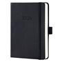 Diary, A6, daily, 2026, hard cover, SIGEL "Conceptum", black