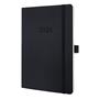 Diary, A5, weekly, 2026, sorft cover, SIGEL "Conceptum", black
