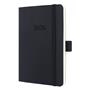 Diary, A6, weekly, 2026, sorft cover, SIGEL "Conceptum", black