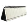 Calendar, desktop, stand, 2026, 300x143x18 mm, SIGEL "Conceptum", black