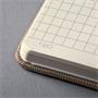 Notebook, exclusive, A5, squared, 97 sheets, hardcover, SIGEL 