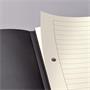 Notepad, exclusive, A5, lined, 60 sheets, punched, hardcover, SIGEL 