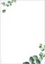 Motif paper, double-sided, A5, 90 g. SIGEL "Eucalyptus"