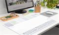 Desk mat, 595x410 mm, 3 yearly and weekly planner, SIGEL 