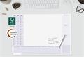 Desk mat, 595x410 mm, 3 years and weekly planner, SIGEL