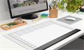 Desk mat, 595x410 mm, 3 years and weekly planner, SIGEL