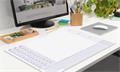 Desk mat, 595x410 mm, 2 years and weekly planner, with donkey ear protection, SIGEL 