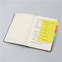Tab marker, paper, 6x7 sheets, 98x148 mm, SIGEL „Brilliant”, 6 assorted colours
