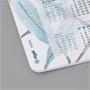 Desk mat, 595x410 mm, 3 years and weekly planners, SIGEL 