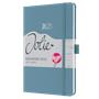 Diary, A5, weekly, 2025, with embossing, SIGEL "Jolie", cobalt blue
