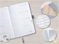 Diary, A6, weekly, 2025, with embossing, SIGEL 