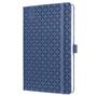 Diary, A5, weekly, 2026, hard cover, SIGEL "Jolie", indigo blue