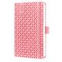 Diary, A6, weekly, 2026, hard cover, SIGEL "Jolie", pink