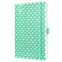Diary, A6, weekly, 2026, hard cover, SIGEL "Jolie", mint green