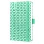 Diary, A5, weekly, 2026, hard cover, SIGEL "Jolie", mint green