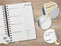 Diary, wirebound, A5, weekly, 2026, hard cover, SIGEL 