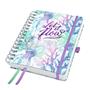 Diary, wirebound, A5, weekly, 2026, hard cover, SIGEL "Jolie", Let it flow