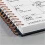 Notebook, 162x215 mm, dot-ruled, 60 sheets, hardcover, SIGEL 