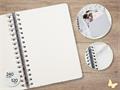 Wirebound notebook, 168x215 mm, dot-ruled, 120 sheets, hard cover, SIGEL 