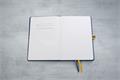 Notebook, exclusive, A5, lined, 88 sheets, hard cover, SIGEL 