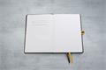 Notebook, exclusive, A5, lined, 88 sheets, hard cover, SIGEL 