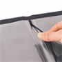 Menu holder, A4, hard cover, SIGEL, black