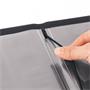 Menü holder, A5, hard cover, SIGEL, antracite