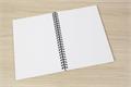 Wirebound notebook, A5, squared, 80 pages, soft cover, SIGEL 