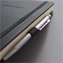 Notebook, exclusive, A5, squared, 97 sheets, hardcover, SIGEL 