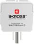 Adapter, for travellers Europe to USA, USB, earthed, SKROSS