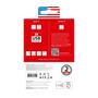 Adapter, for travellers Europe to USA, USB, earthed, SKROSS