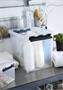 Storage box, plastic, 14 liter, black clips, SMARTSTORE 