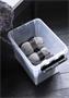 Storage box, plastic, 14 liter, black clips, SMARTSTORE 