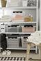Storage box, plastic, 21 liter, black clips, SMARTSTORE 
