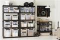 Storage box, plastic, 21 liter, black clips, SMARTSTORE 