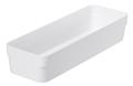Drawer organiser, 30x6x10 cm, SMARTSTORE "Compact", white