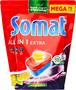Dishwashing tablets, 75 pcs, SOMAT "All in 1 Extra", Lemon&Lime