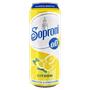 Non-alcoholic beer, 0,5 l, SOPRONI "0.0%", lemon