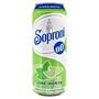 Non-alcoholic beer, 0,5 l, SOPRONI "0.0%", lime-menta