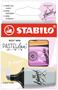 Highlighter set, STABILO, "Boss Mini Pastellove", 3 assorted colours